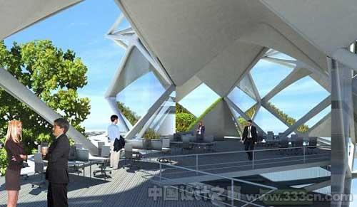 垂直公園:墨西哥城的層疊式太陽能摩天建筑-圖片4