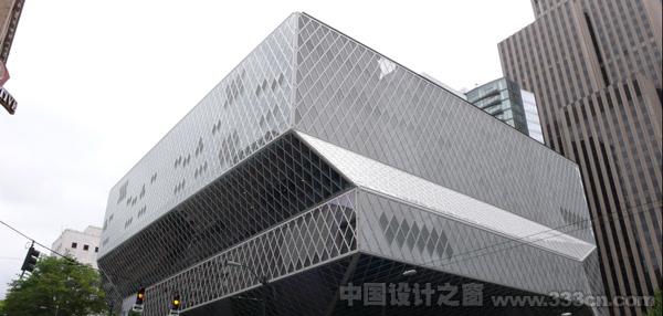 OMA設(shè)計的西雅圖市中心圖書館
