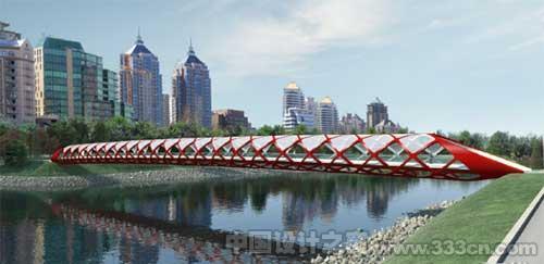 加拿大 卡爾加里市 天橋 西班牙圣地亞哥 卡拉特拉瓦公司