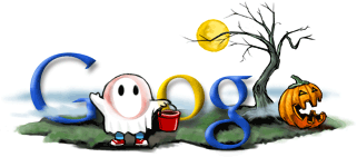 google halloween doodle logo 2003 Googlefʥ(ji)Logop1999~2010