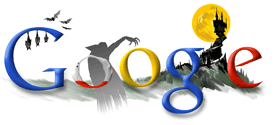 google halloween doodle logo 2005 Googlefʥ(ji)Logop1999~2010