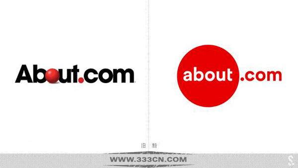 美國 原創(chuàng)內(nèi)容生活網(wǎng)站 About.com 新LOGO 標(biāo)識設(shè)計(jì)