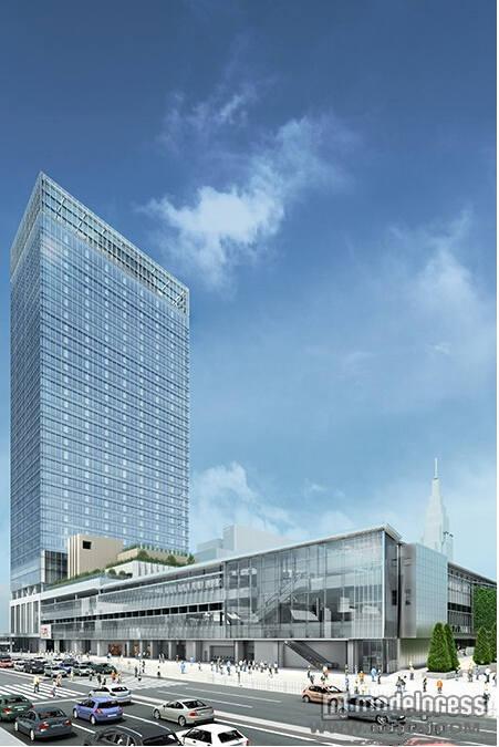 2016年 春東京都 新宿 新地標(biāo) JR新宿