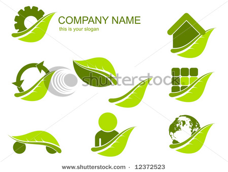 stock vector ecology logo set _R၆l(f)ƷS볭uh