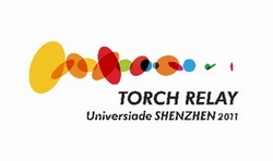 Shenzhen Universide Games Torch Relay logo a \?zhn)fR3ׂxt