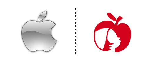 Jylogo Apple VS apfel kind Ol(f)ɎһȵQ̘(bio)֙(qun)