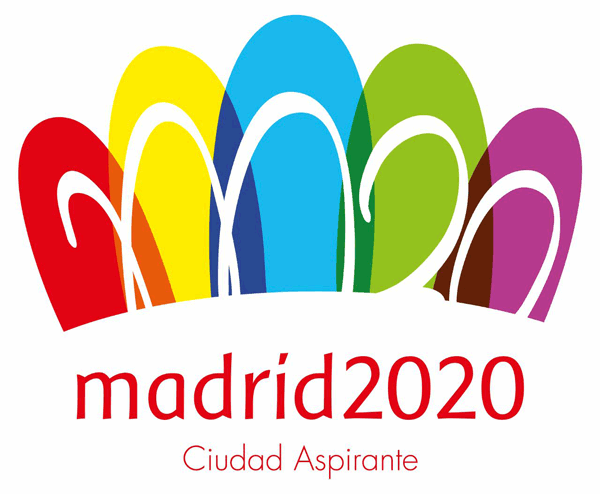 Madrid 2020 Ciudad Aspirante logo R﹫k2020W\־