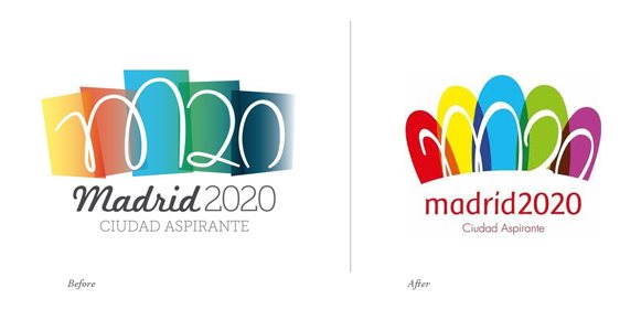 madrid2020 bid logos R﹫k2020W\־