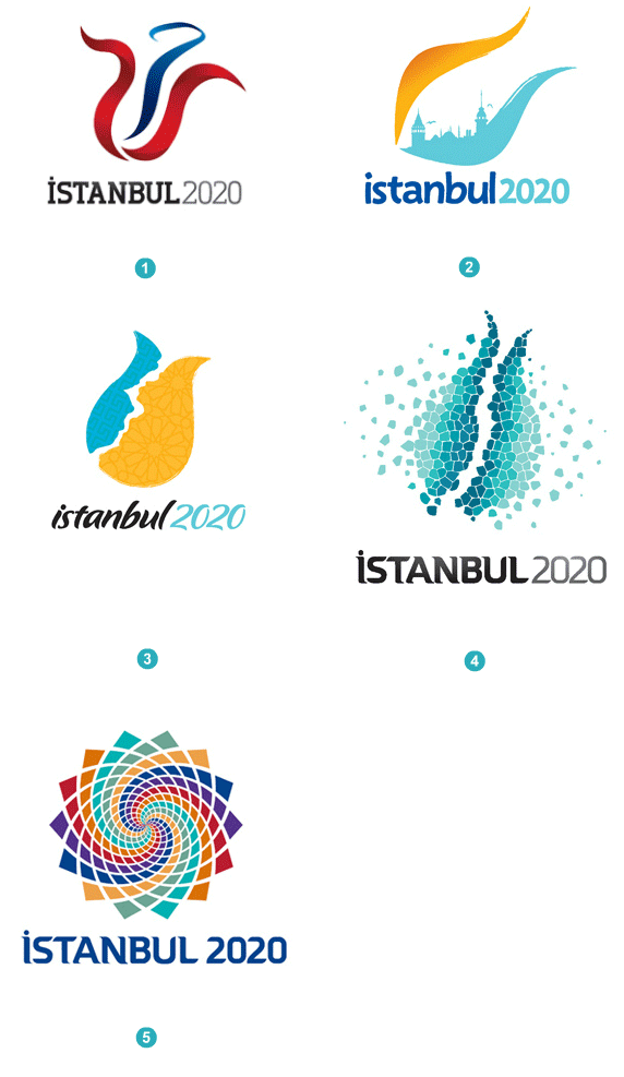 Istanbul2020 bid logo competition 2020W\(yn)k̭2|R3Logo