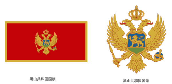 flag and Coat of arms of Montenegro ɽҏVҕ_RTCG_(bio)