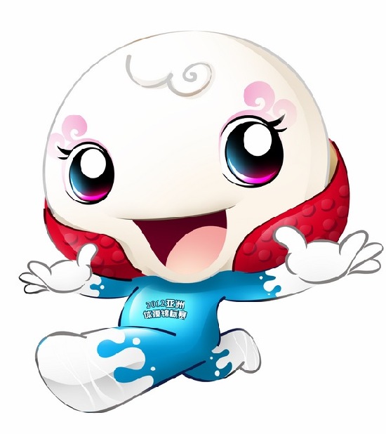 2012 asia gymnastic championship mascot  2012ꁆw\(bio)ِ(hu)ռҕ