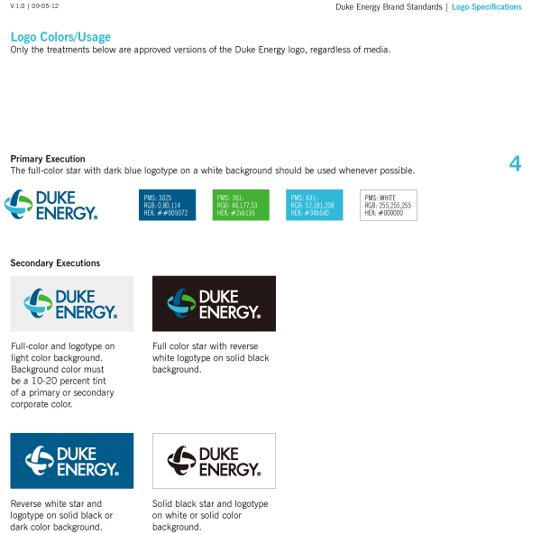 duke energy Logo Standards 4 (gu)˾ſԴLogol(f)