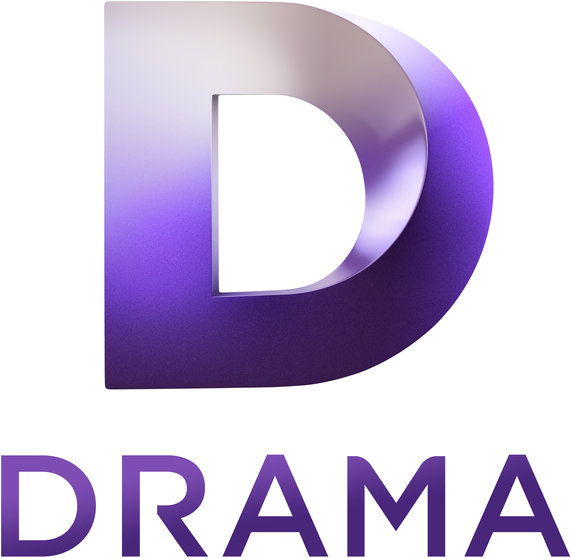 英國UKTV旗下全新戲劇頻道“Drama”Logo UKTV Drama logo 2013 big 英國UKTV旗下全新戲劇頻道“Drama”Logo