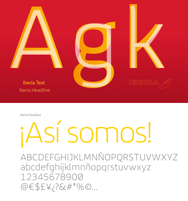 iberia typography ҺգIberial(f)ƷƘR
