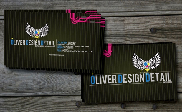 ODD BUSINESS CARD VERSION 2 by MolefaceNZ