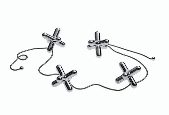 TRIPOD Trivet by LPWK/GABRIELE CHIAVE:alessi Fall/winter 2007