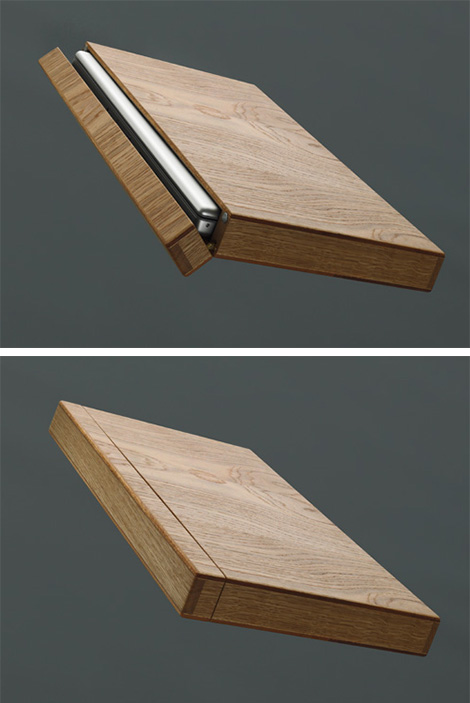 Wooden Laptop Case by Rainer Spehl