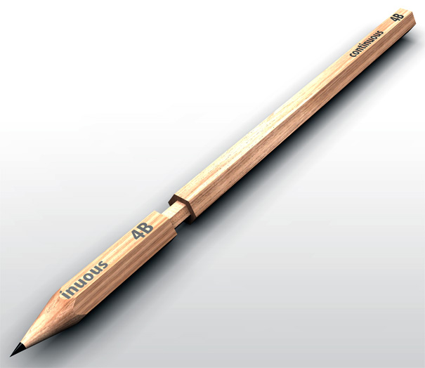Continuous Pencil by U Jung Heo & Sa Yoeng Kim