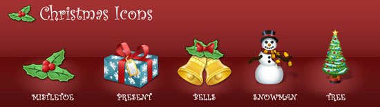 Beautiful Christmas Icon Sets